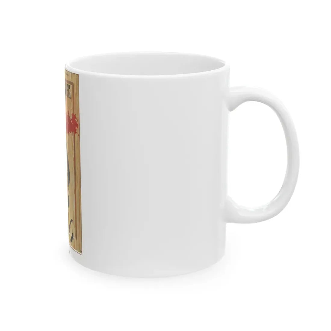 Soviet Era Poster 40 - White Coffee Mug - Go Mug Yourself