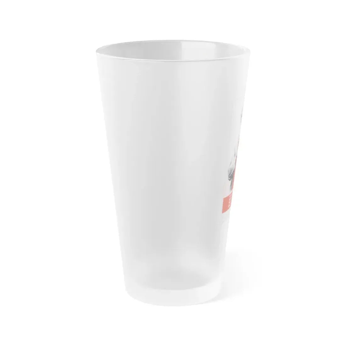 Soviet Era Poster 408 - Frosted Pint Glass 16oz - Go Mug Yourself