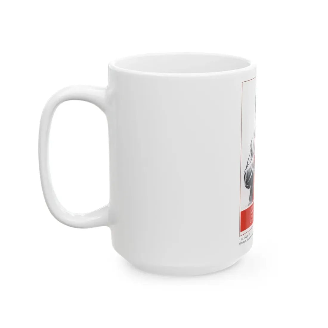 Soviet Era Poster 408 - White Coffee Mug - Go Mug Yourself