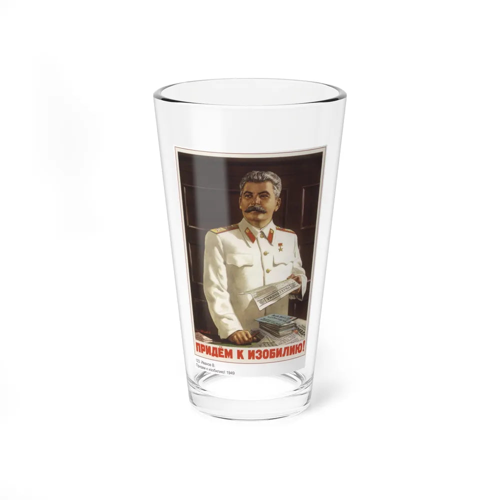 Soviet Era Poster 413 - Pint Glass 16oz-16oz-Go Mug Yourself