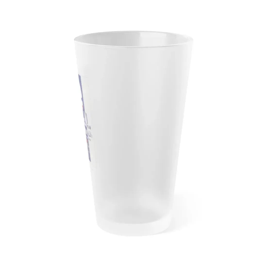 Soviet Era Poster 424 - Frosted Pint Glass 16oz - Go Mug Yourself