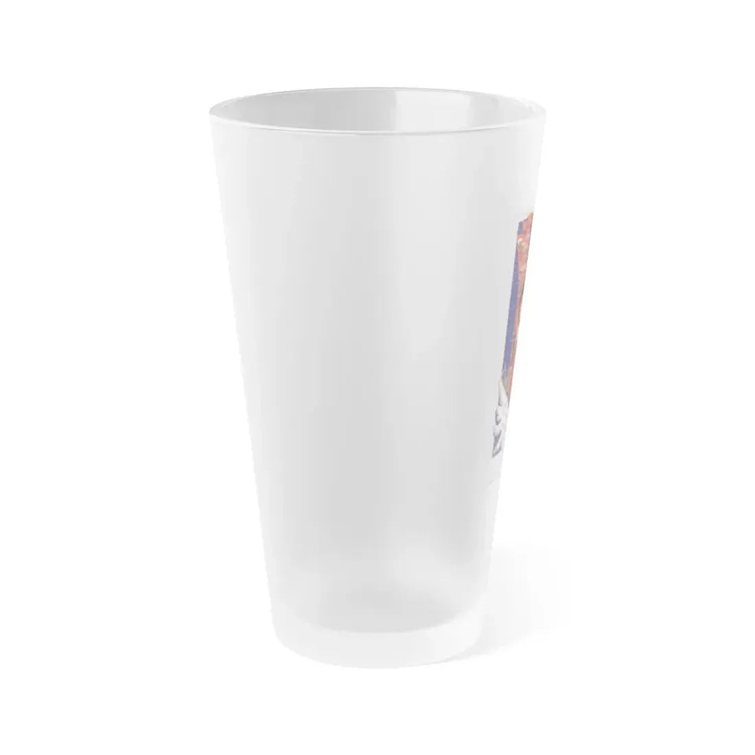 Soviet Era Poster 431 - Frosted Pint Glass 16oz - Go Mug Yourself
