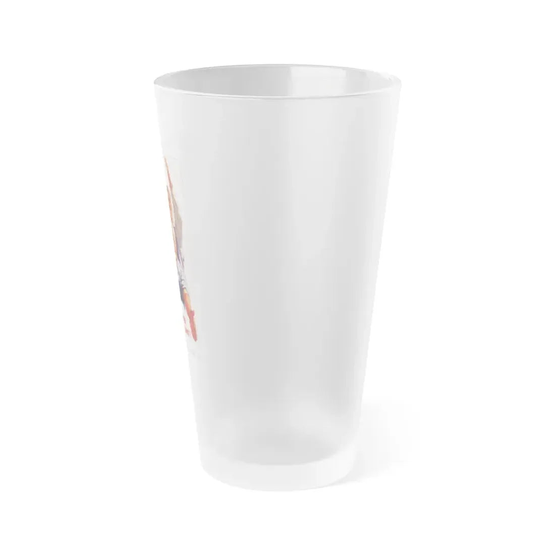 Soviet Era Poster 433 - Frosted Pint Glass 16oz - Go Mug Yourself