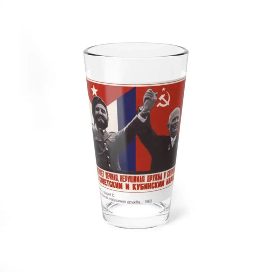Soviet Era Poster 438 - Pint Glass 16oz 16oz - Go Mug Yourself
