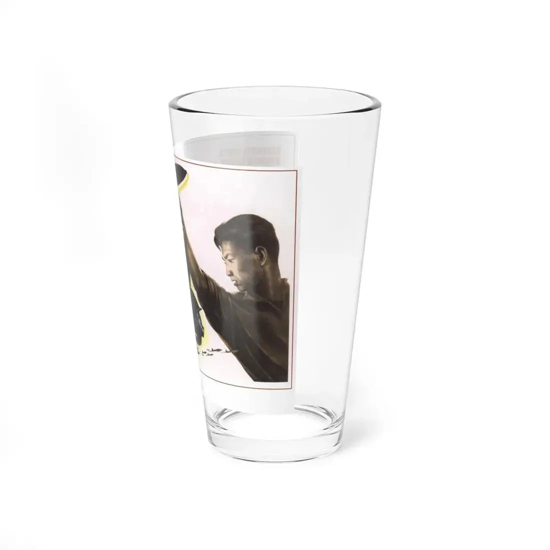 Soviet Era Poster 440 - Pint Glass 16oz - Go Mug Yourself