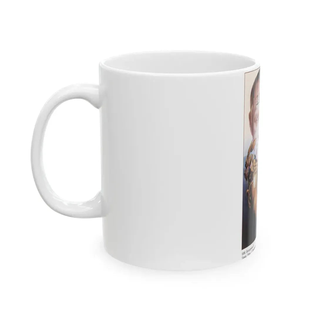Soviet Era Poster 45 - White Coffee Mug - Go Mug Yourself