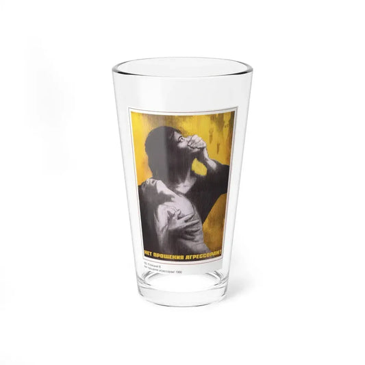Soviet Era Poster 450 - Pint Glass 16oz 16oz - Go Mug Yourself