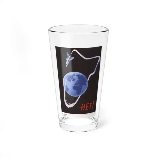 Soviet Era Poster 452 - Pint Glass 16oz 16oz - Go Mug Yourself
