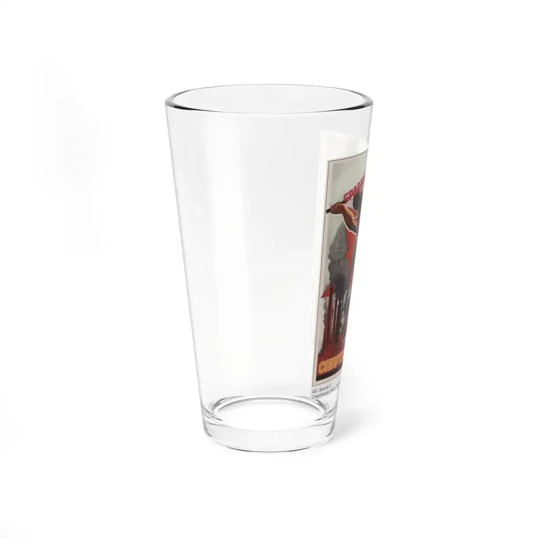 Soviet Era Poster 460 - Pint Glass 16oz - Go Mug Yourself