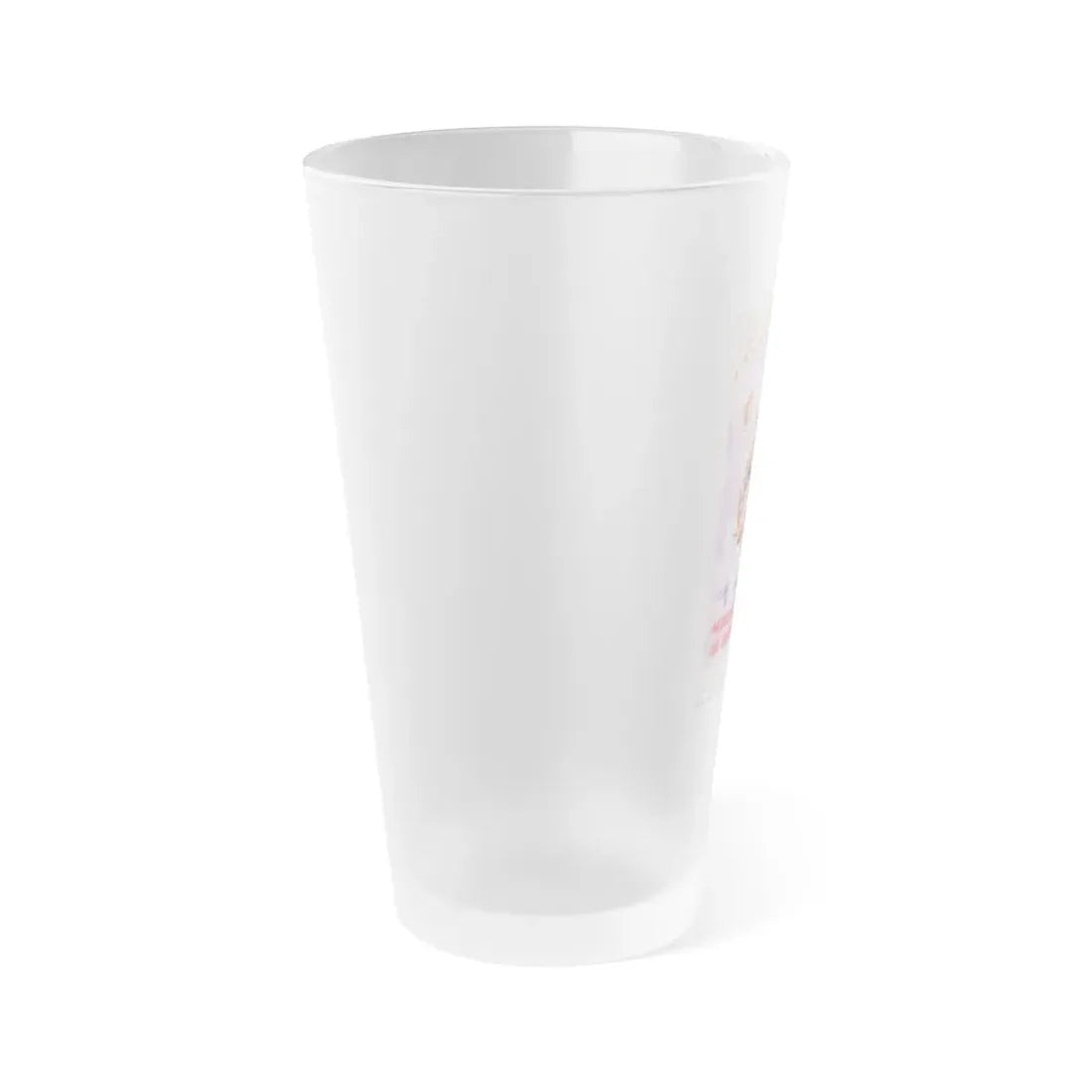 Soviet Era Poster 467 - Frosted Pint Glass 16oz - Go Mug Yourself