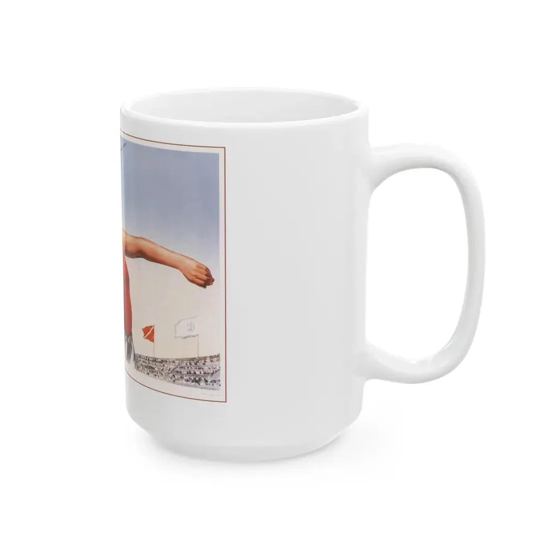 Soviet Era Poster 469 - White Coffee Mug - Go Mug Yourself