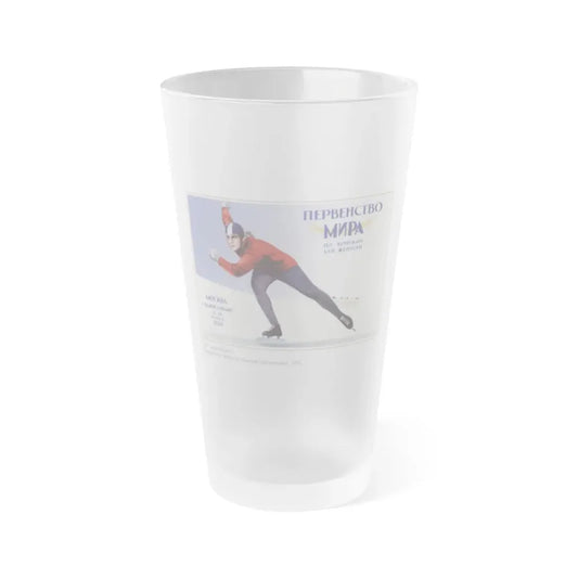 Soviet Era Poster 473 - Frosted Pint Glass 16oz Default Title - Go Mug Yourself