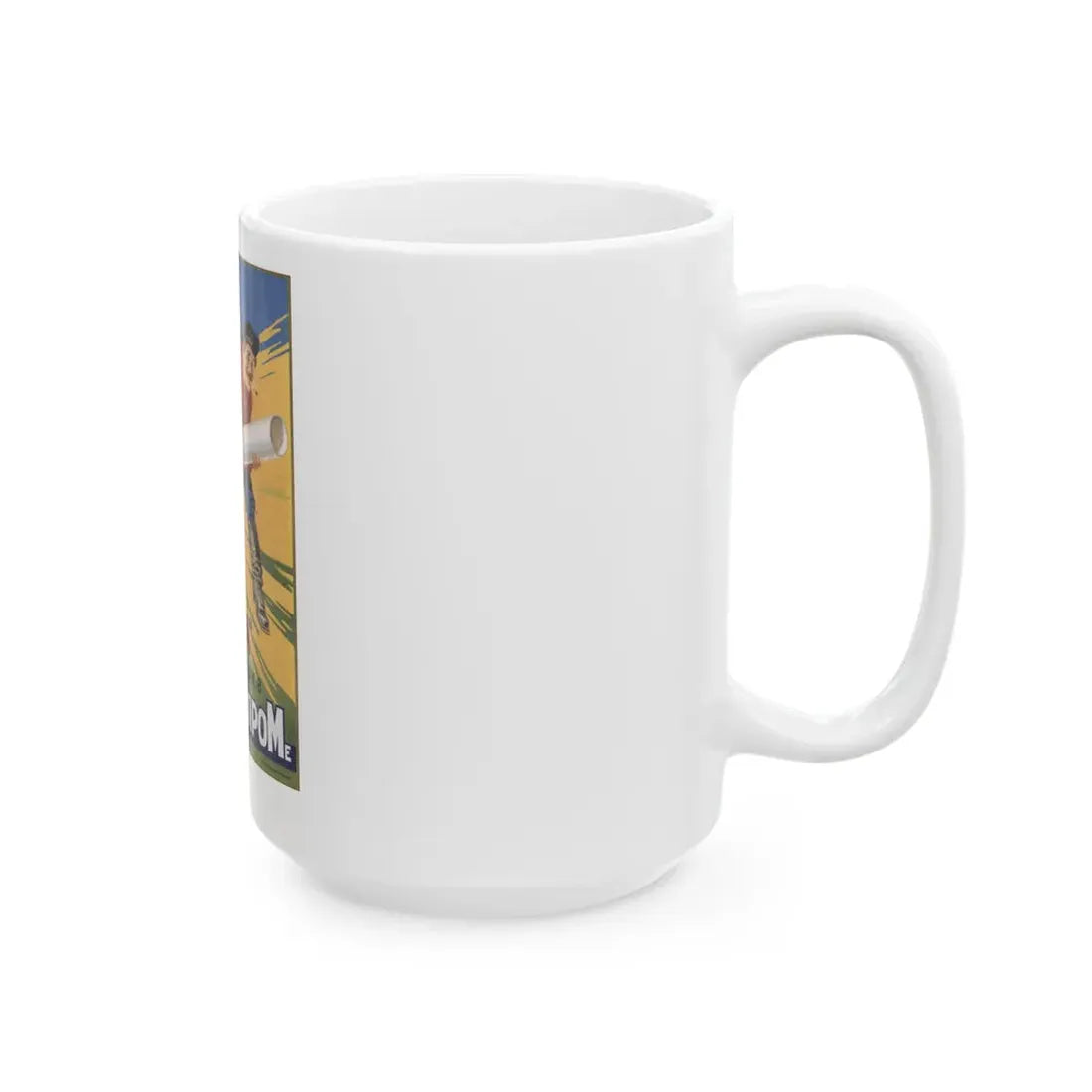 Soviet Era Poster 487 - White Coffee Mug - Go Mug Yourself