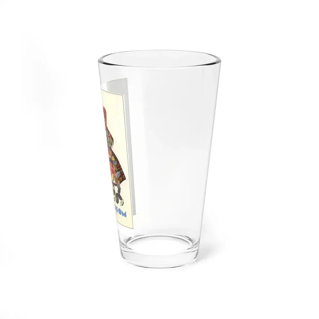 Soviet Era Poster 492 - Pint Glass 16oz - Go Mug Yourself