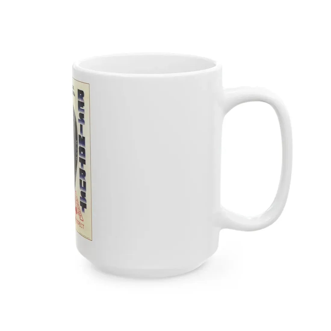 Soviet Era Poster 493 - White Coffee Mug - Go Mug Yourself