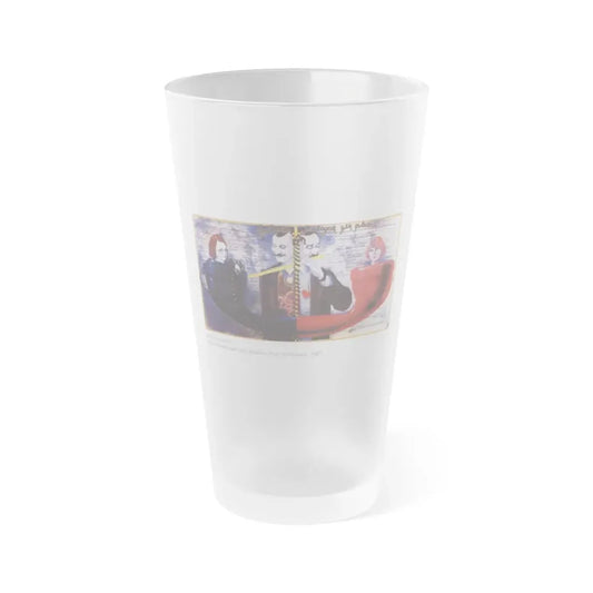Soviet Era Poster 50 - Frosted Pint Glass 16oz 16oz Frosted - Go Mug Yourself