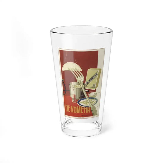 Soviet Era Poster 501 - Pint Glass 16oz 16oz - Go Mug Yourself