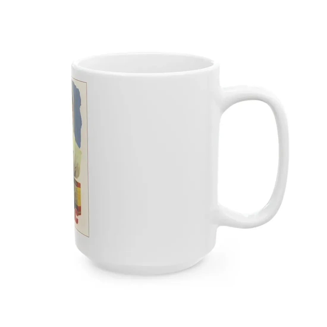 Soviet Era Poster 509 - White Coffee Mug - Go Mug Yourself