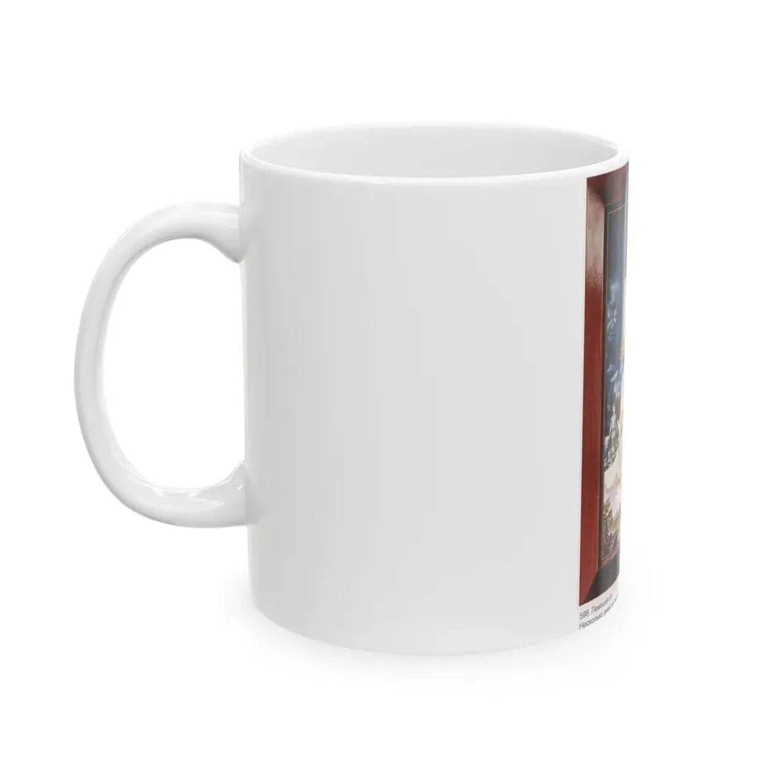 Soviet Era Poster 51 - White Coffee Mug - Go Mug Yourself