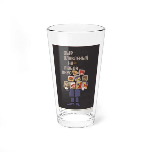 Soviet Era Poster 514 - Pint Glass 16oz 16oz - Go Mug Yourself
