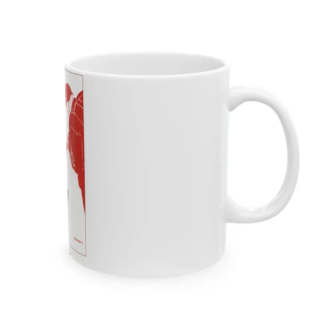 Soviet Era Poster 517 - White Coffee Mug - Go Mug Yourself