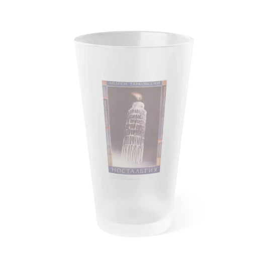 Soviet Era Poster 52 - Frosted Pint Glass 16oz Default Title - Go Mug Yourself