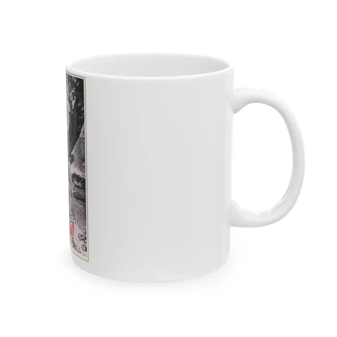Soviet Era Poster 520 - White Coffee Mug - Go Mug Yourself