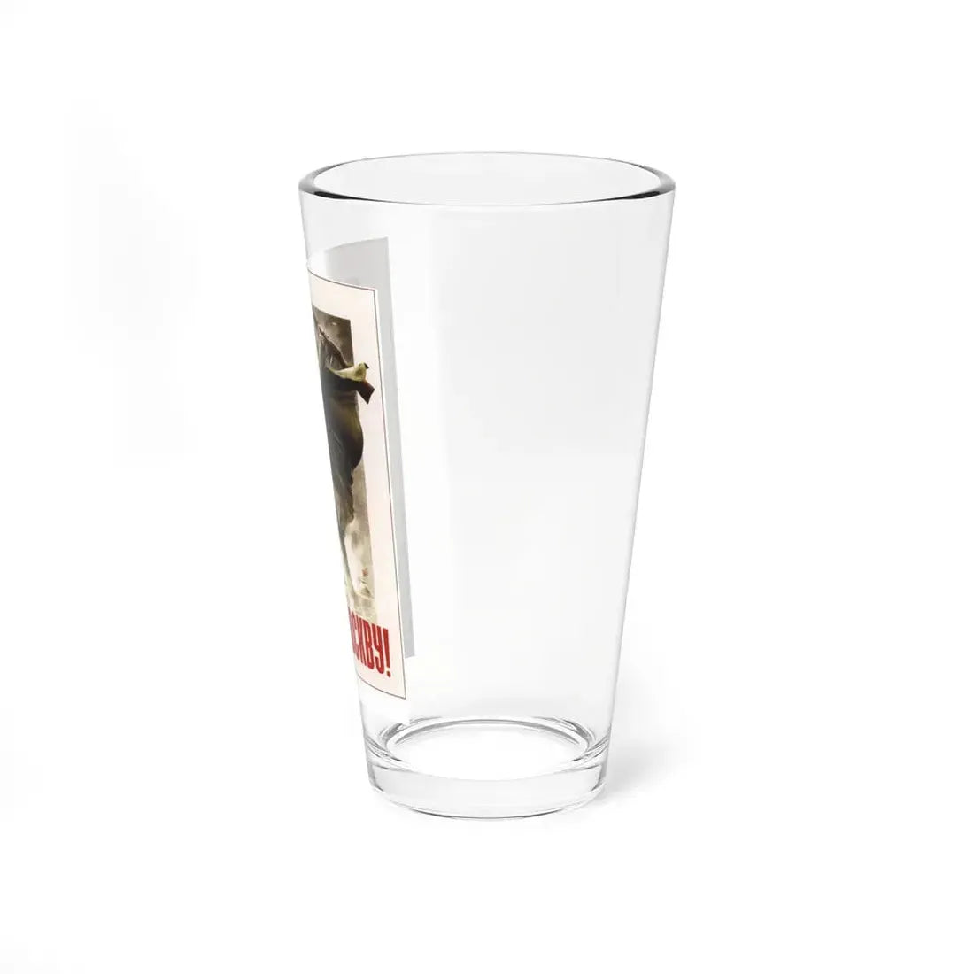 Soviet Era Poster 529 - Pint Glass 16oz - Go Mug Yourself