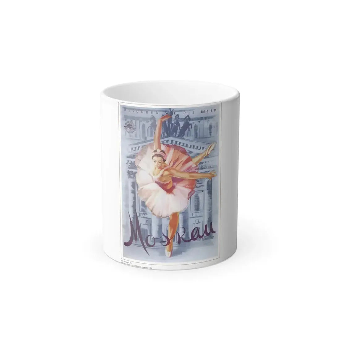 Soviet Era Poster 53 - Color Changing Mug 11oz 11oz - Go Mug Yourself