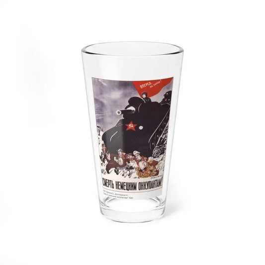 Soviet Era Poster 532 - Pint Glass 16oz 16oz - Go Mug Yourself