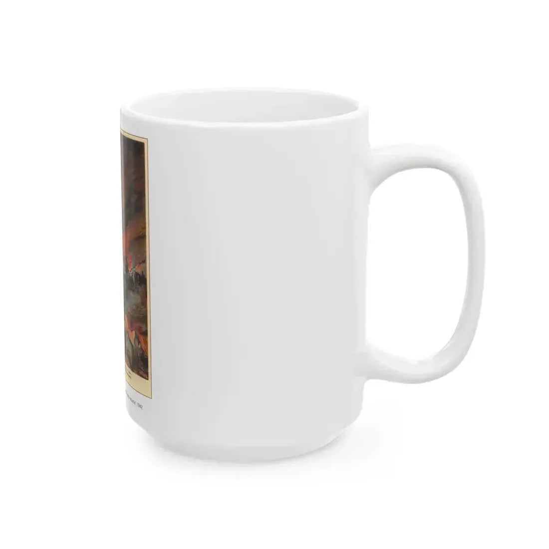 Soviet Era Poster 537 - White Coffee Mug - Go Mug Yourself