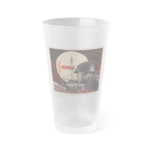 Soviet Era Poster 540 - Frosted Pint Glass 16oz Default Title - Go Mug Yourself
