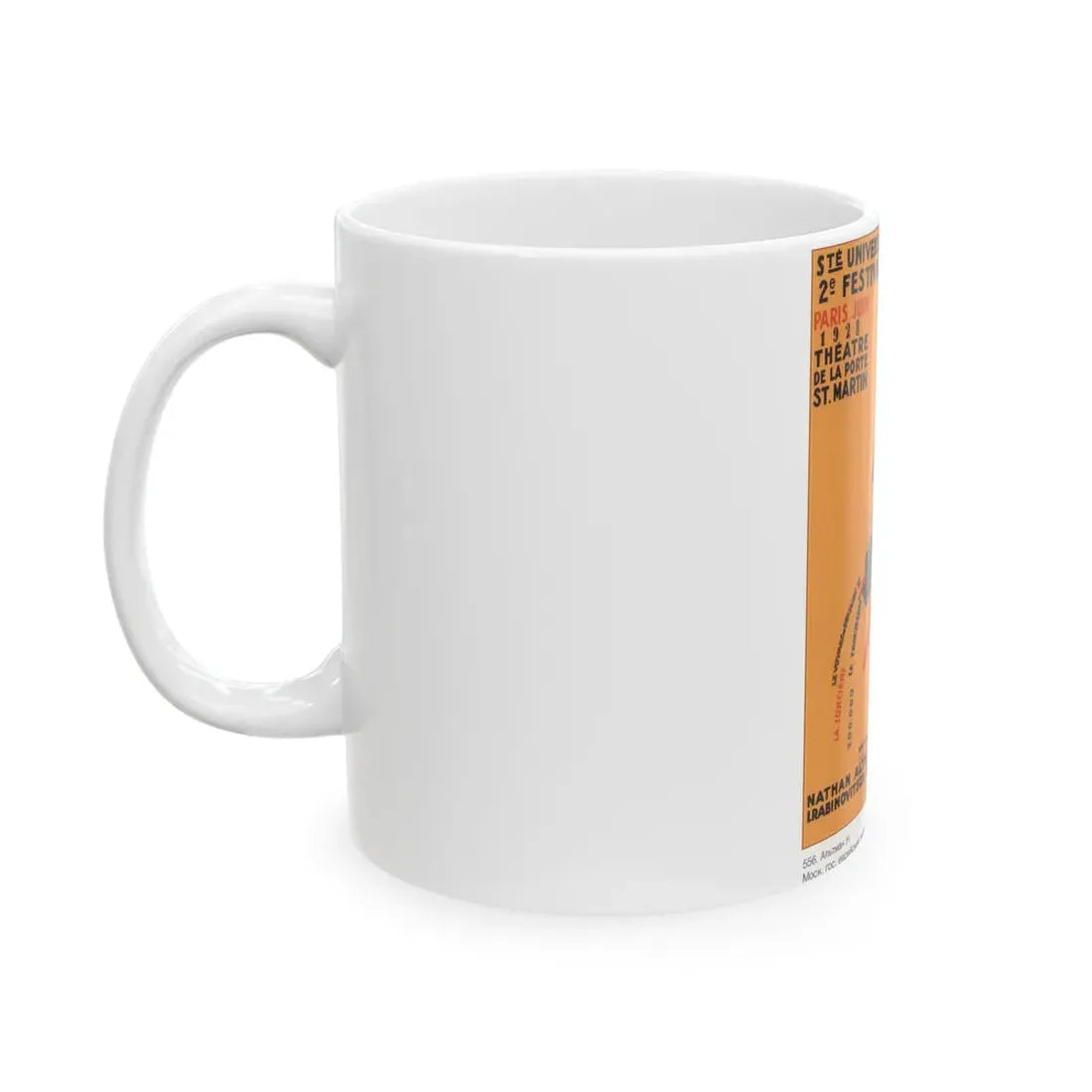 Soviet Era Poster 55 - White Coffee Mug - Go Mug Yourself