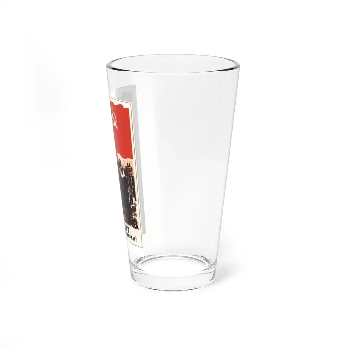 Soviet Era Poster 551 - Pint Glass 16oz - Go Mug Yourself