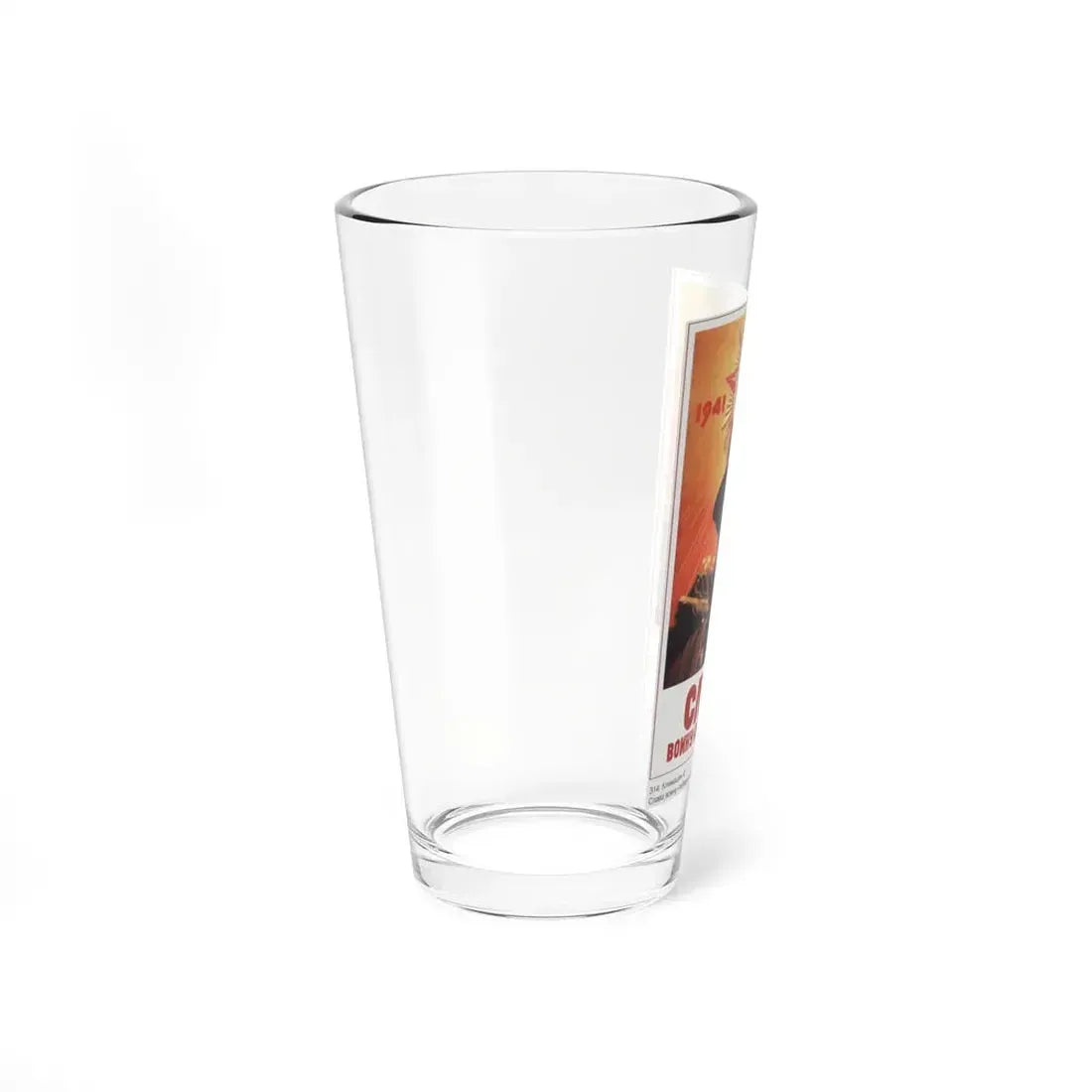Soviet Era Poster 557 - Pint Glass 16oz - Go Mug Yourself