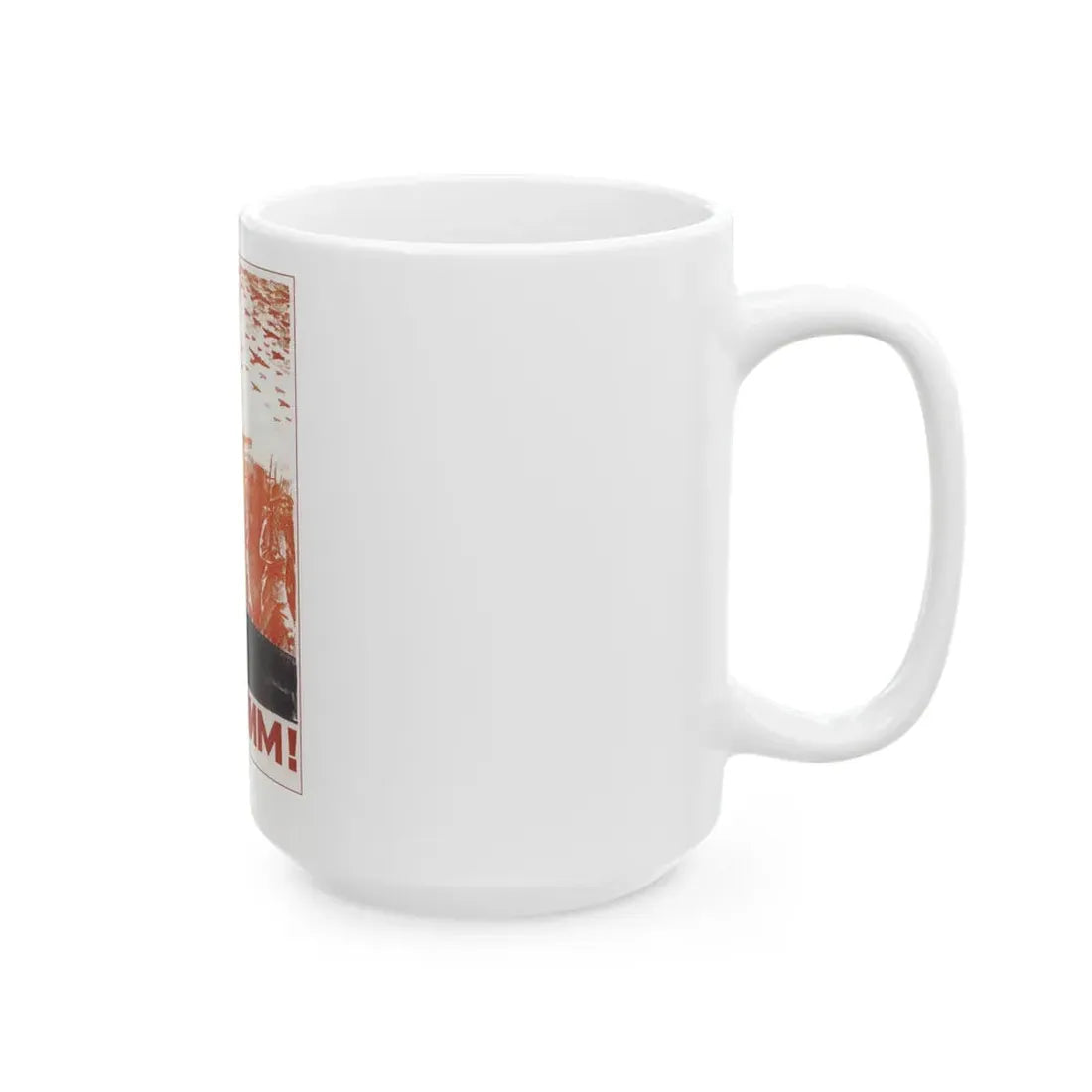 Soviet Era Poster 567 - White Coffee Mug - Go Mug Yourself