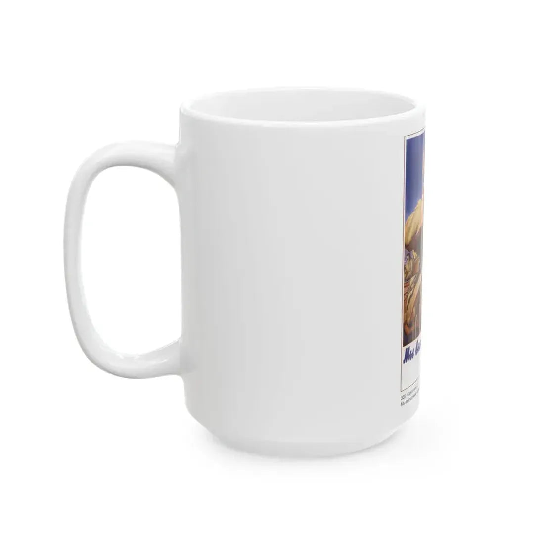 Soviet Era Poster 585 - White Coffee Mug - Go Mug Yourself