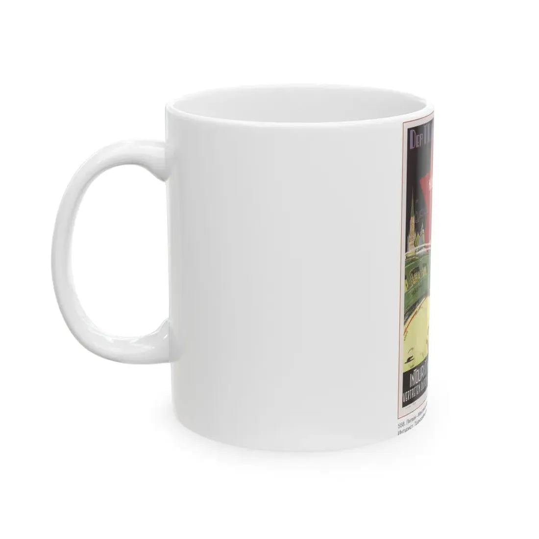 Soviet Era Poster 59 - White Coffee Mug - Go Mug Yourself