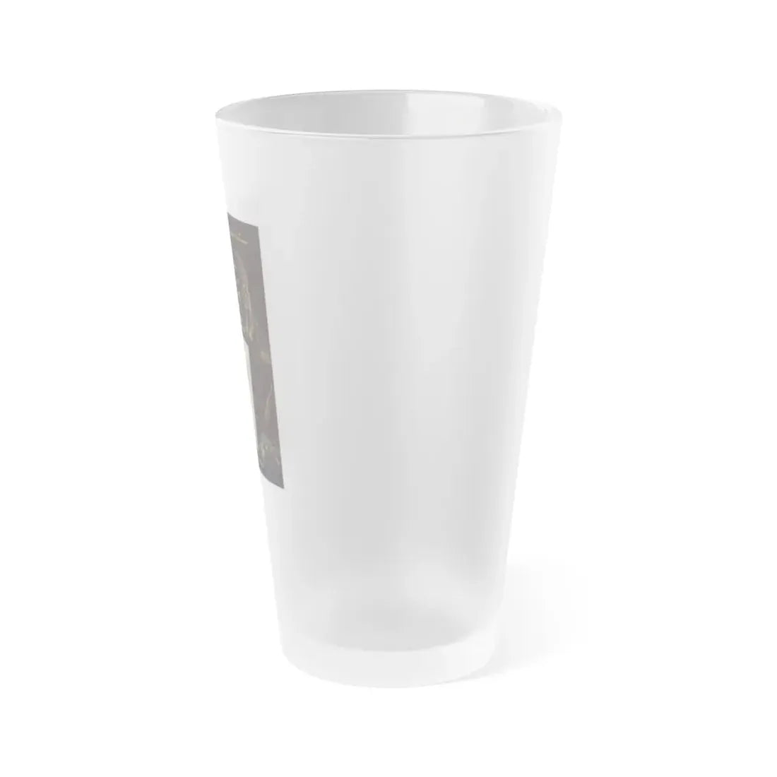 Soviet Era Poster 65 - Frosted Pint Glass 16oz - Go Mug Yourself