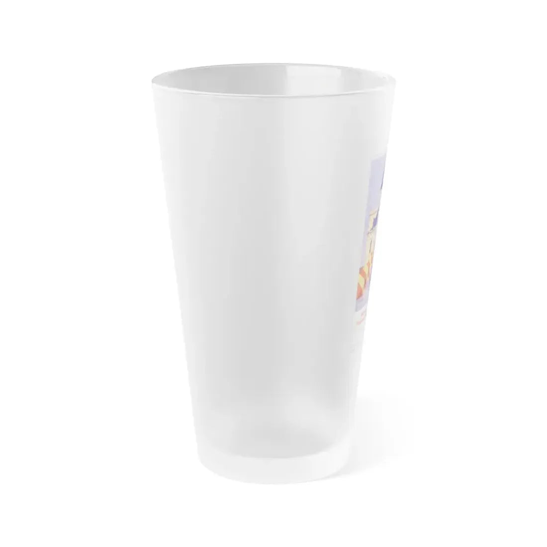 Soviet Era Poster 69 - Frosted Pint Glass 16oz - Go Mug Yourself