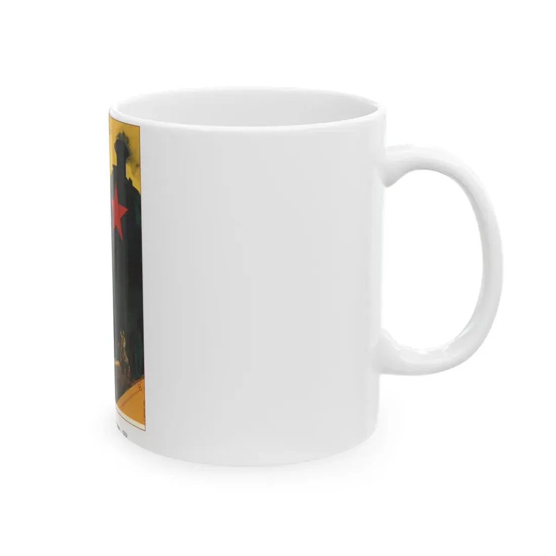Soviet Era Poster 96 - White Coffee Mug - Go Mug Yourself