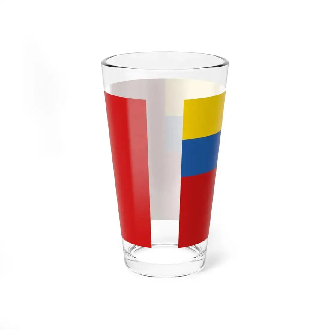 Soviet Ukraine Flag Proposal 1917 (Ukraine) Pint Glass 16oz - Go Mug Yourself