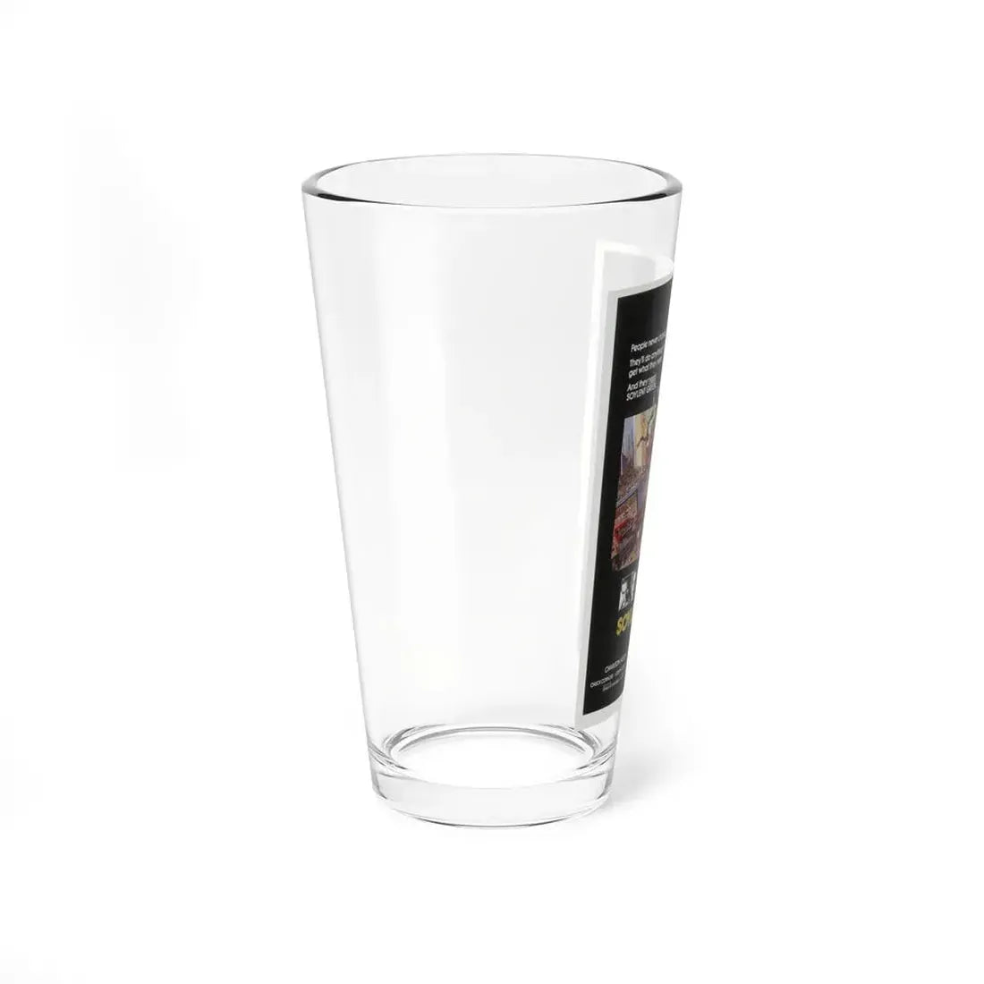 SOYLENT GREEN 1973 Movie Poster - Pint Glass 16oz - Go Mug Yourself