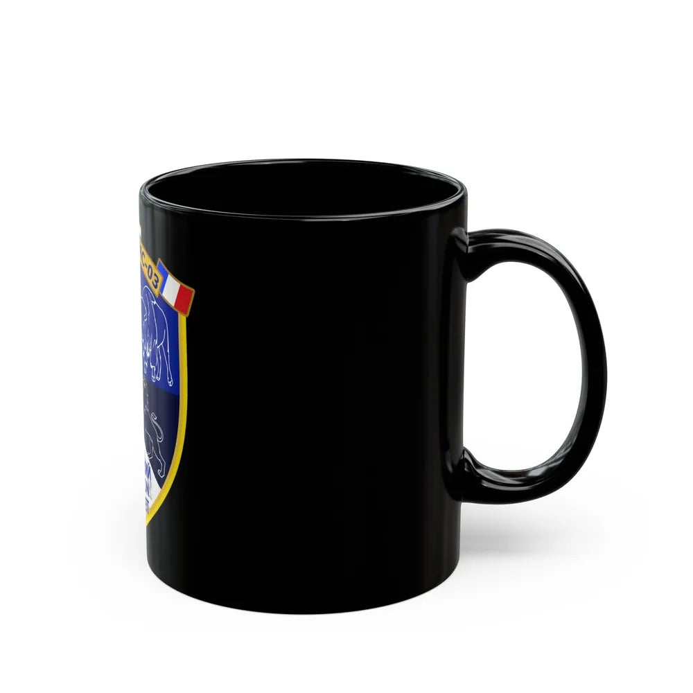 Soyuz MS-03 (Soyuz Programme) Black Coffee Mug-Go Mug Yourself