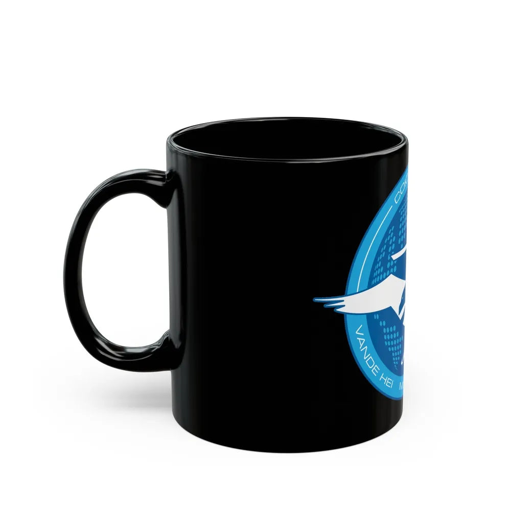 Soyuz MS-06 (Soyuz Programme) Black Coffee Mug-Go Mug Yourself