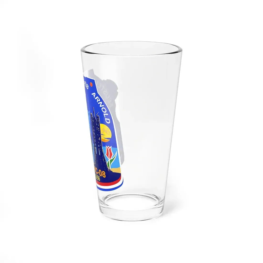 Soyuz MS-08 (Soyuz Space Programme) Pint Glass 16oz - Go Mug Yourself