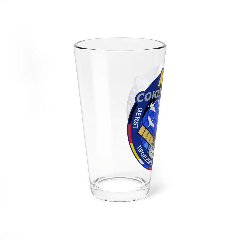 Soyuz MS-09 (Soyuz Space Programme) Pint Glass 16oz - Go Mug Yourself