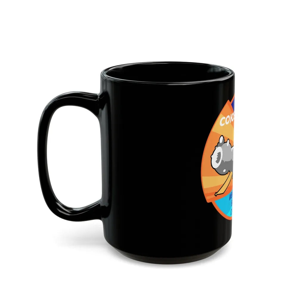 Soyuz MS-16 (Soyuz Programme) Black Coffee Mug-Go Mug Yourself