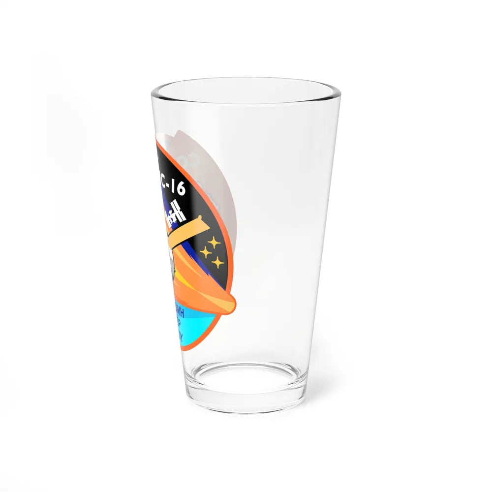 Soyuz MS-16 (Soyuz Space Programme) Pint Glass 16oz - Go Mug Yourself