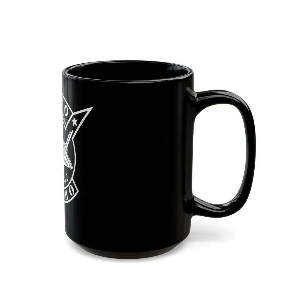 Soyuz TM-12 (Soyuz Programme) Black Coffee Mug-Go Mug Yourself
